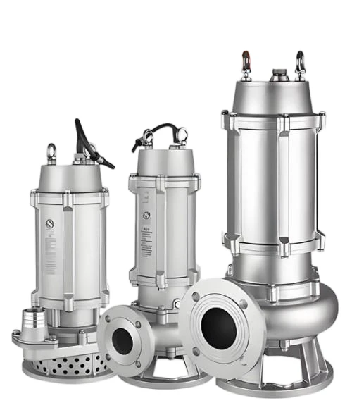 Cutting Type Submersible Sewage Pump With Anti-clog Design high quality